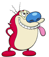 Stimpy Scratching