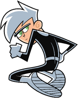 Danny Phantom looking behind