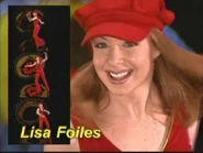 Lisa is wearing a hat!.