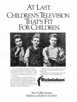 Nickelodeon first print advertisement