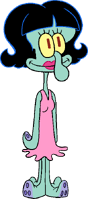 Squilvia.png (6 KB) SquilviaResembles Squidward Tentacles Appears in the SpongeBob SquarePants episode "Love That Squid"
