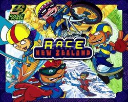 Rocket Power Race Across New Zealand Book