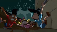 Phoebe and Gerald save Helga