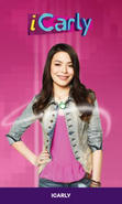 Carly Shay on the new Nickelodeon website