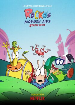 Rocko’s Modern Life Static Cling poster 2