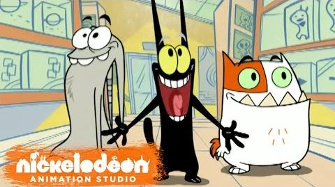 "Catscratch" Theme Song (HQ) Episode Opening Credits Nick Animation