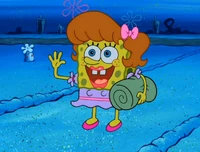 Girly Teengirl.png (1.38 MB) Girly TeengirlResembles SpongeBob SquarePants Appears in the SpongeBob SquarePants episode "The Slumber Party"
