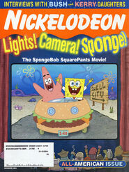 Nickelodeon Magazine cover November 2004 SpongeBob SquarePants movie