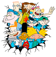 Hey Arnold - Crack with characters