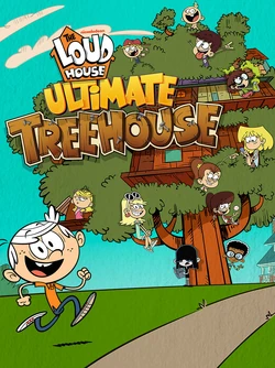 Loud-House-Ultimate-Treehouse-Game-Logo-Title-Screen-Nickelodeon-Nick-iPad-Screenshot 1
