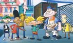 The main boy characters on Hey Arnold in 2018