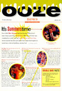 Host Marc Summers interviewed in 1994 in Nickelodeon Magazine about the Family Double Dare Live Tour.