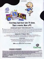 Rugrats computer print ad