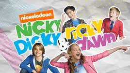 Nicky, Ricky, Dicky & Dawn Title Card