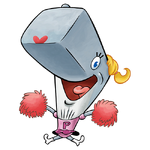 Pearl cheerleading stock art