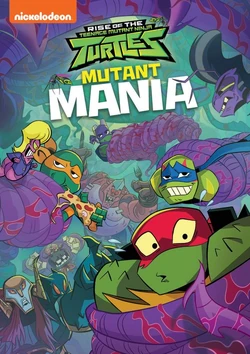 Rise of the TMNT Mutant Mania DVD
