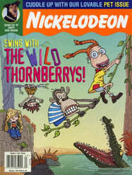 Nickelodeon Magazine cover March 1999 The Wild Thornberrys