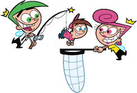 Timmy and his fairies (vector) 1