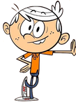 Lincoln Loud Leaning Stock Art