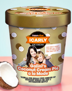 Carly and Sam in an ice cream cup