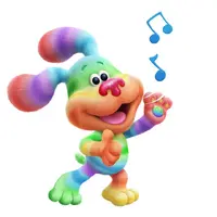 Rainbow Puppy.webp (32 KB) Rainbow PuppyResembles Blue and Magenta First appears in the Blue's Clues & You! episode "Our New Neighbor"