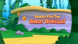 Search for the Great Gorilla! title card