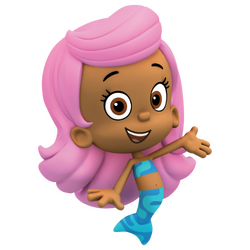 Cartoon characters with pink hair top
