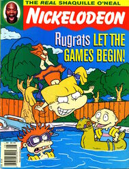 Nickelodeon magazine cover august 1996 rugrats