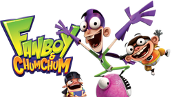 Fanboy and Chum Chum logo with characters