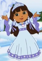 Sabrina the Snow Princess.jpg (31 KB) Sabrina the Snow PrincessResembles Dora First appears in the Dora the Explorer episode "Dora Saves the Snow Princess"