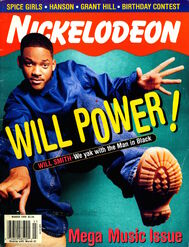 Nickelodeon magazine cover march 1998 will smith