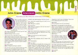 Nickelodeon Magazine Holiday 1993 John Crane Roundhouse interview