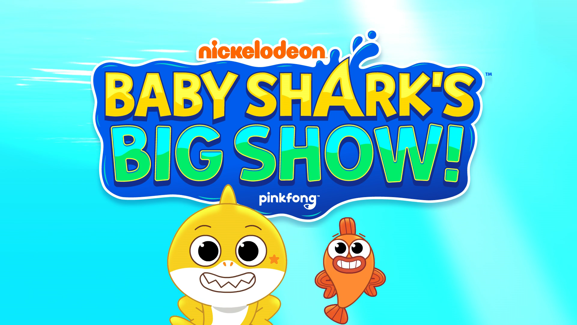 Baby shark birthday card. Baby sharks characters. Baby shark