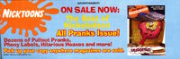 April 2006 ad for the All Pranks issue.