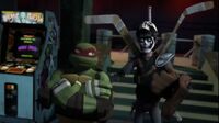 S02E08 - The Good, The Bad and Casey Jones-182546 Raphael and Casey Jones