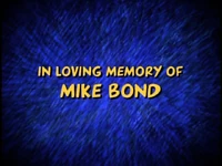Mike Bond dedication