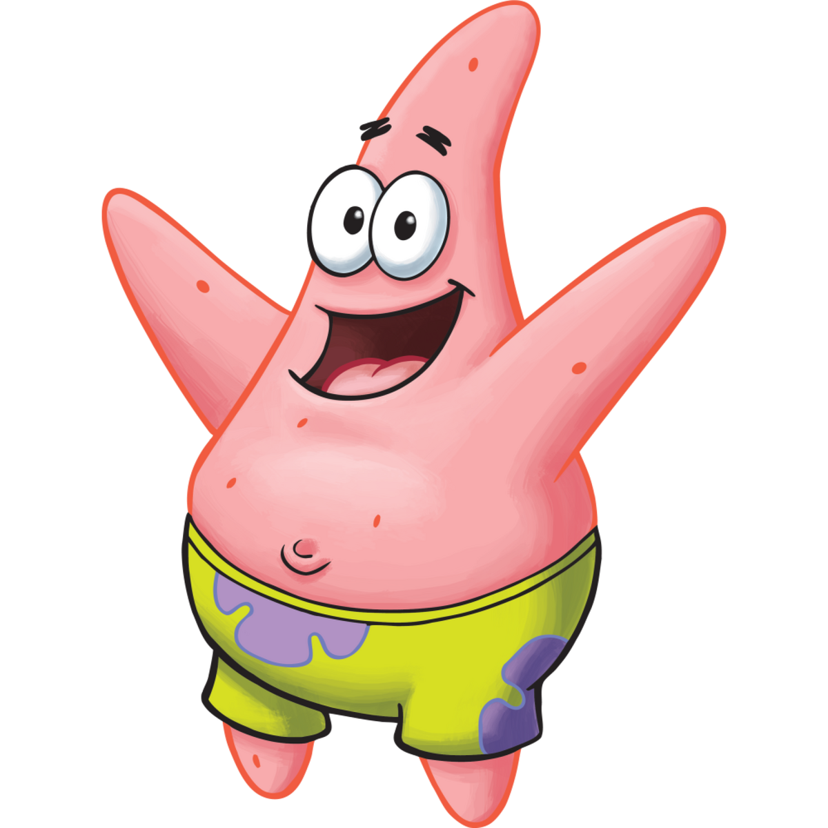 Buy Crazy Boxers SpongeBob SquarePants Patrick Character All Over