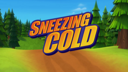 Sneezing Cold title card