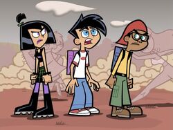 danny phantom danny phantom Danny with Sam and Tucker