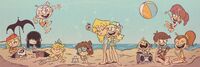 Loud House summer vacation picture