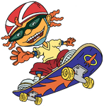 Otto With Skateboard 6