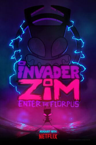 Invader Zim Enter the Florpus 2019 poster