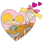 Arnold and Helga - Hearts