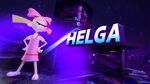 Helga in All-Star Brawl