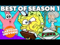 BEST_of_SpongeBob_Season_1!_🥇_-_Nickelodeon_Cartoon_Universe