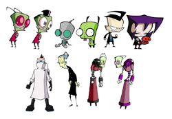 Invader Zim characters