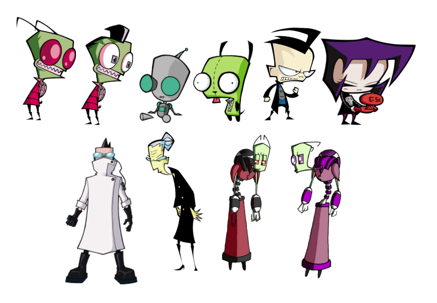 invader zim characters