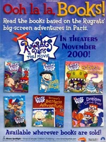 Print ad for movie tie-in books.