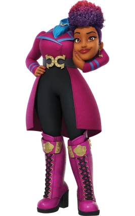 Headmistress Bloodgood pose