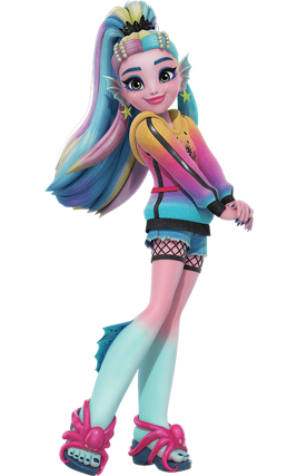 Lagoona Blue pose